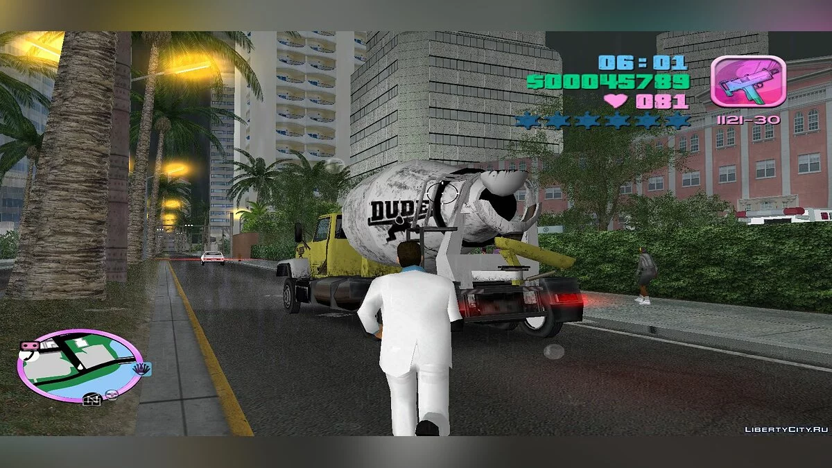 Cement Truck (MVL) / GTA Vice City