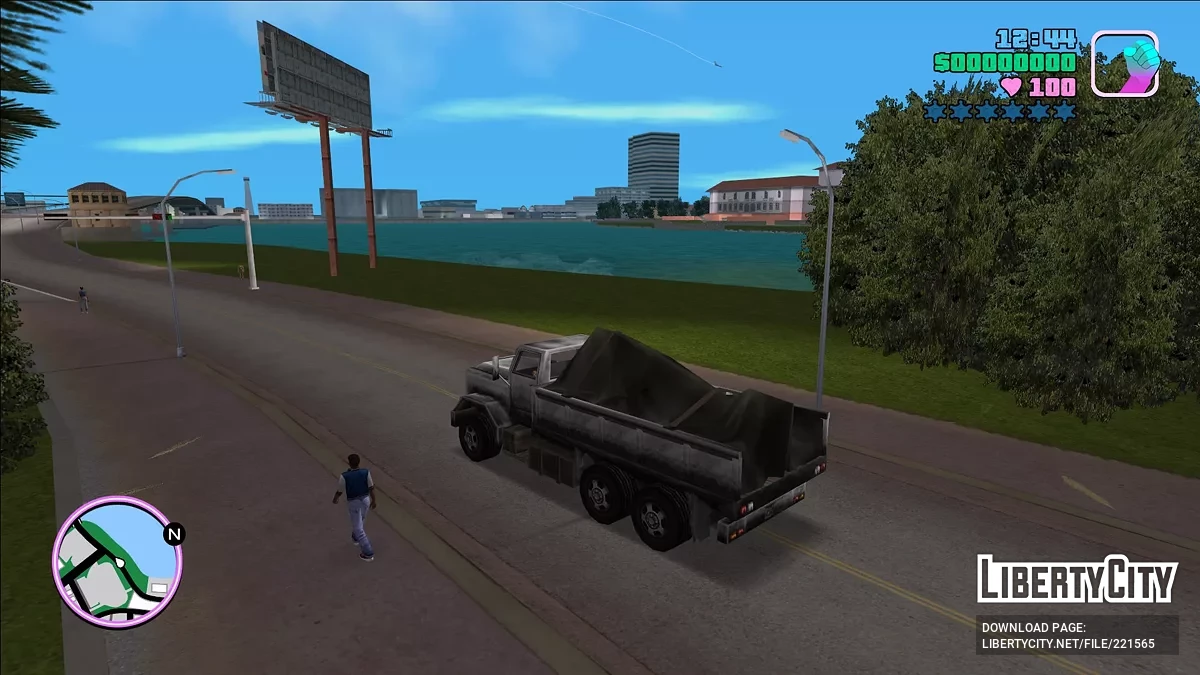 PS2 Flatbed / GTA Vice City