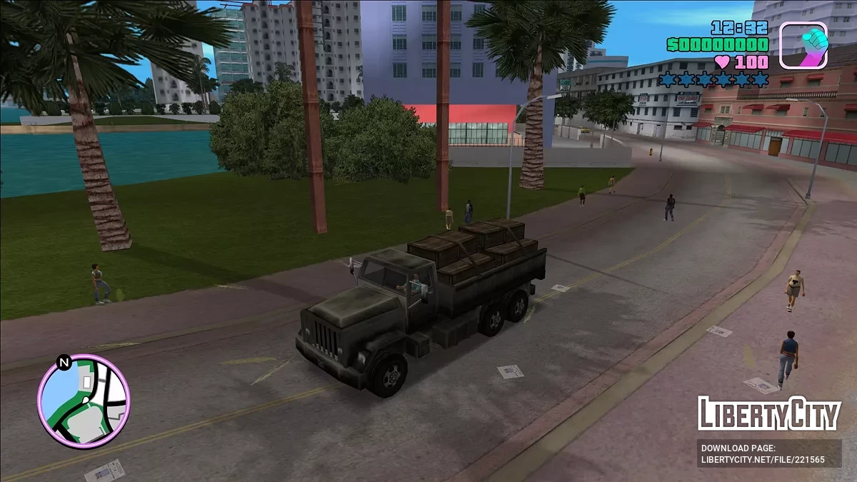 PS2 Flatbed / GTA Vice City
