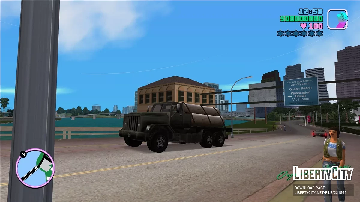 PS2 Flatbed / GTA Vice City