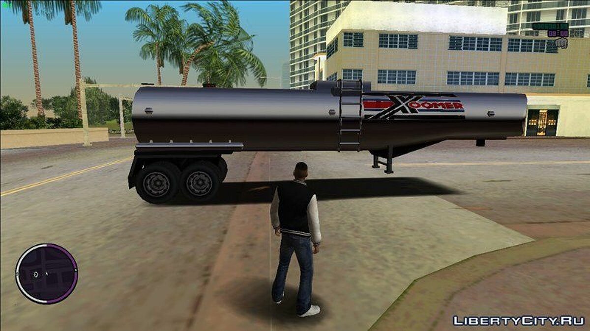 Тягач Petro и цистерна из GTA San Andreas для GTA Vice City - Картинка #2