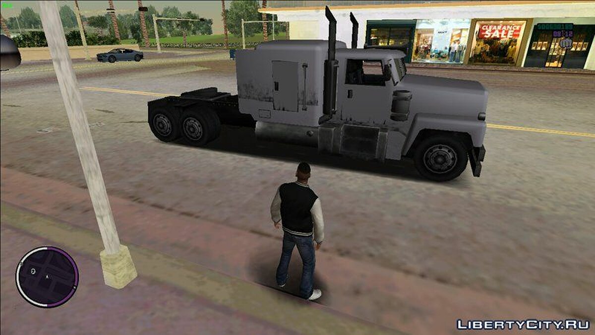 Тягач Petro и цистерна из GTA San Andreas для GTA Vice City - Картинка #3