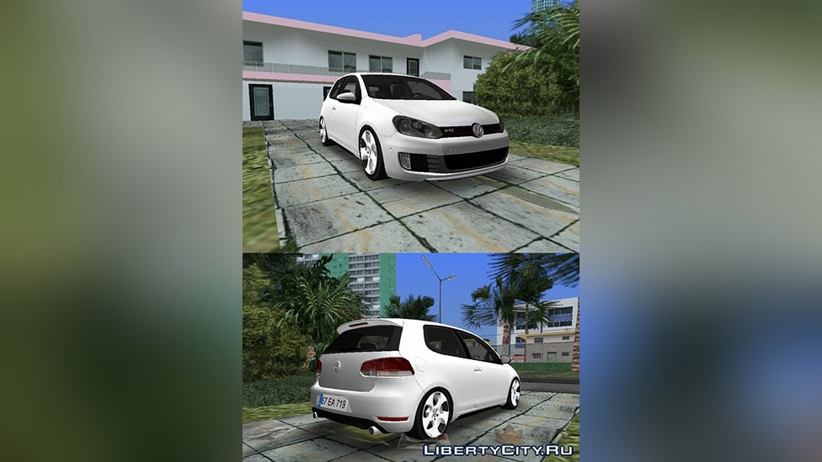 VW Golf 6 GTI для GTA Vice City - Картинка #1