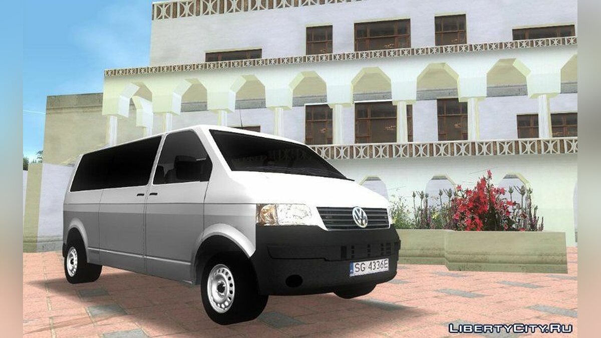 Volkswagen T5 Transporter для GTA Vice City - Картинка #1