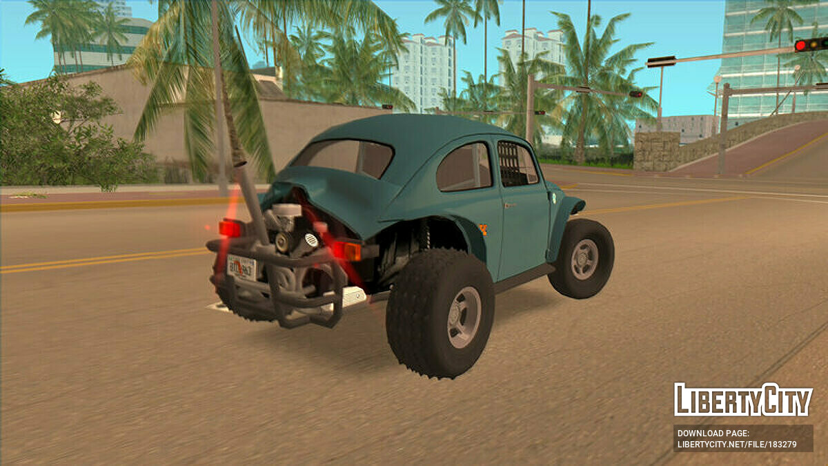 Volkswagen Beetle Baja Buggy '63 для GTA Vice City - Картинка #3