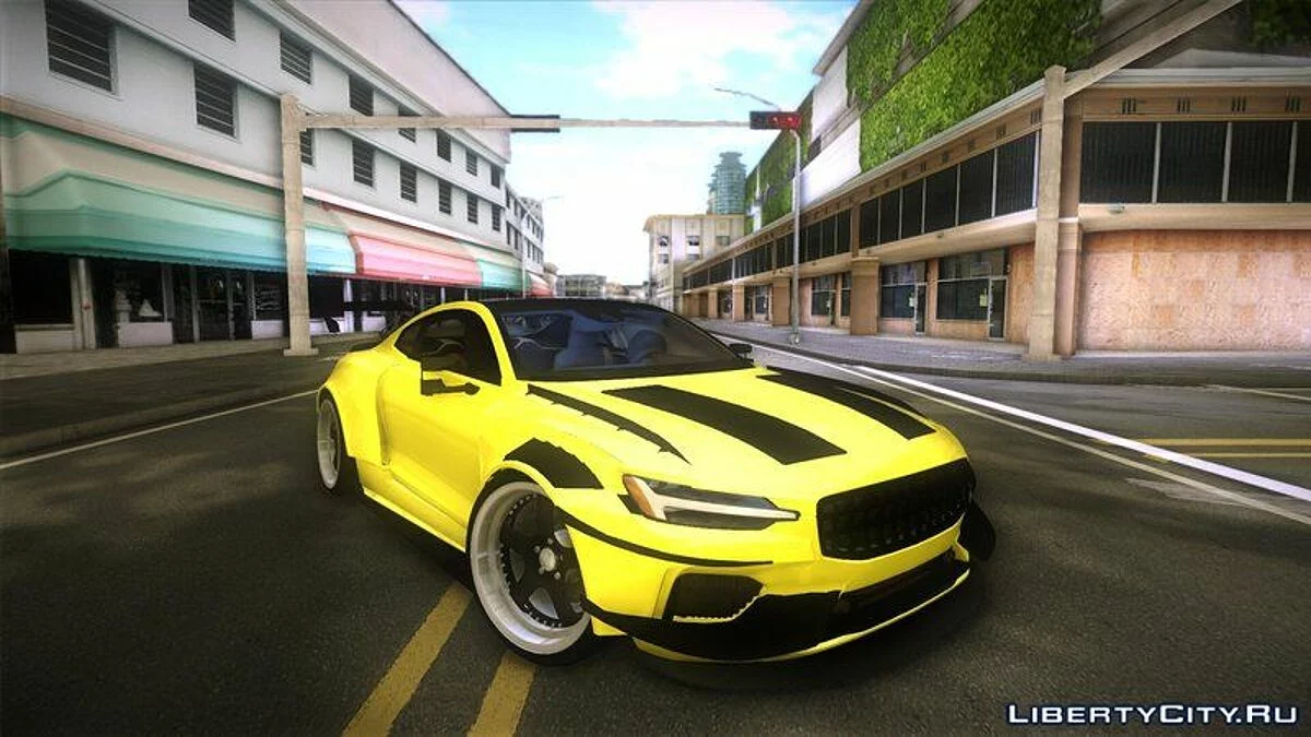 [MVL] Volvo Polestar 1 (2 версии) / GTA Vice City