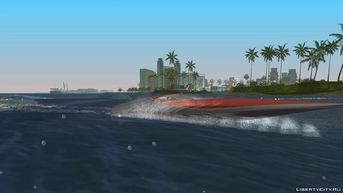 Bugatti Sang Bleu Speedboat  / GTA Vice City