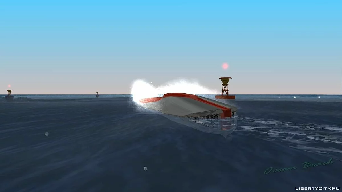 Bugatti Sang Bleu Speedboat  / GTA Vice City