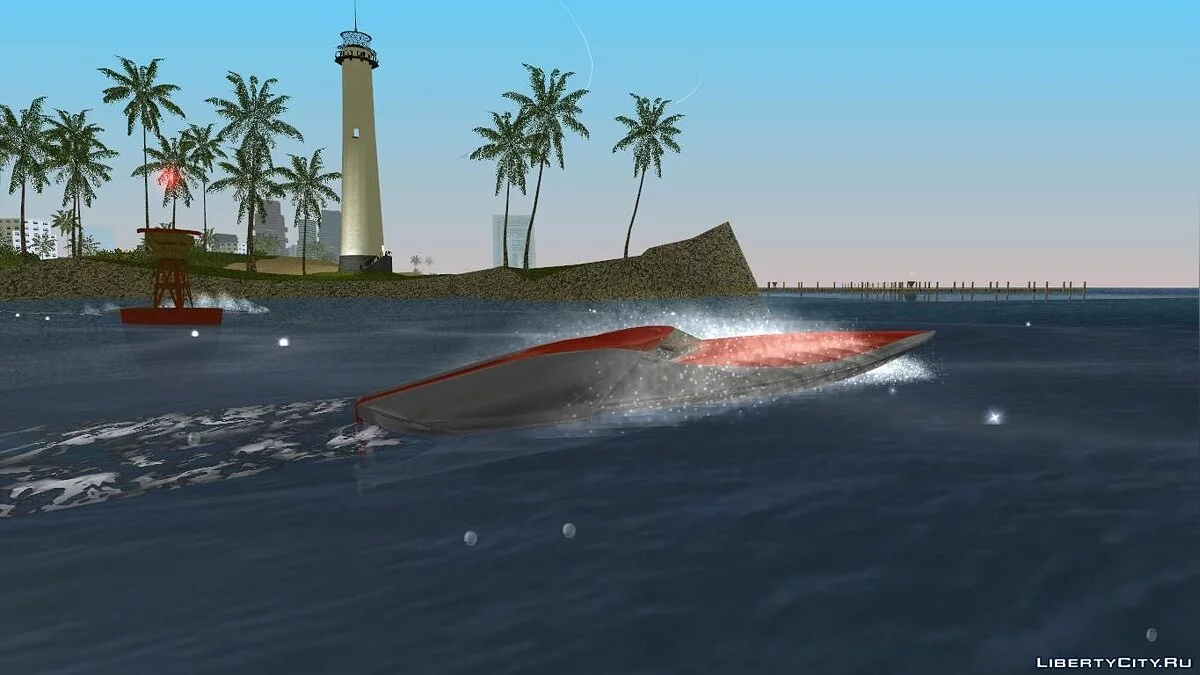 Bugatti Sang Bleu Speedboat  / GTA Vice City