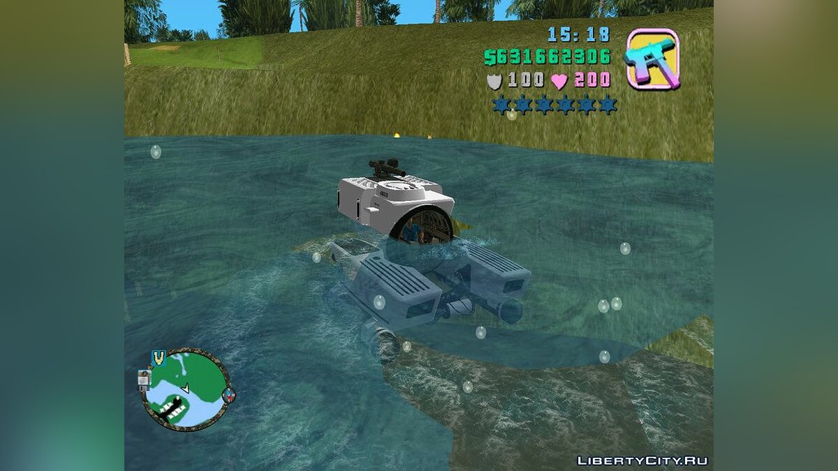 Подводная лодка "Кракен" из GTA 5 для GTA Vice City - Картинка #1