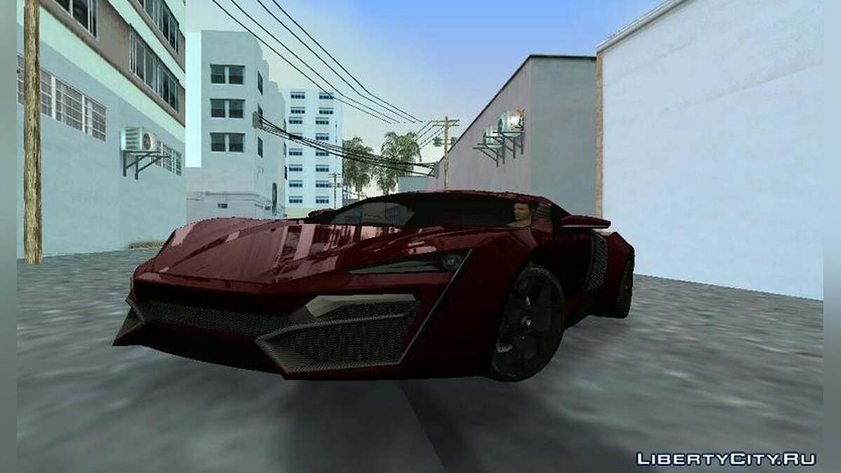 WMotors Lykan HyperSport for GTA Vice City - Картинка #2