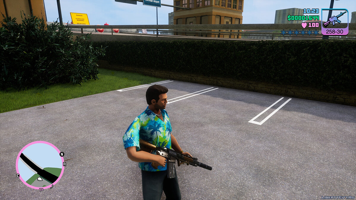 M29 Infantry Assault Rifle from Serious Sam 4 для GTA Vice City: The Definitive Edition - Картинка #4