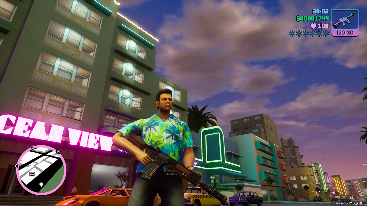 M29 Infantry Assault Rifle from Serious Sam 4 для GTA Vice City: The Definitive Edition - Картинка #3
