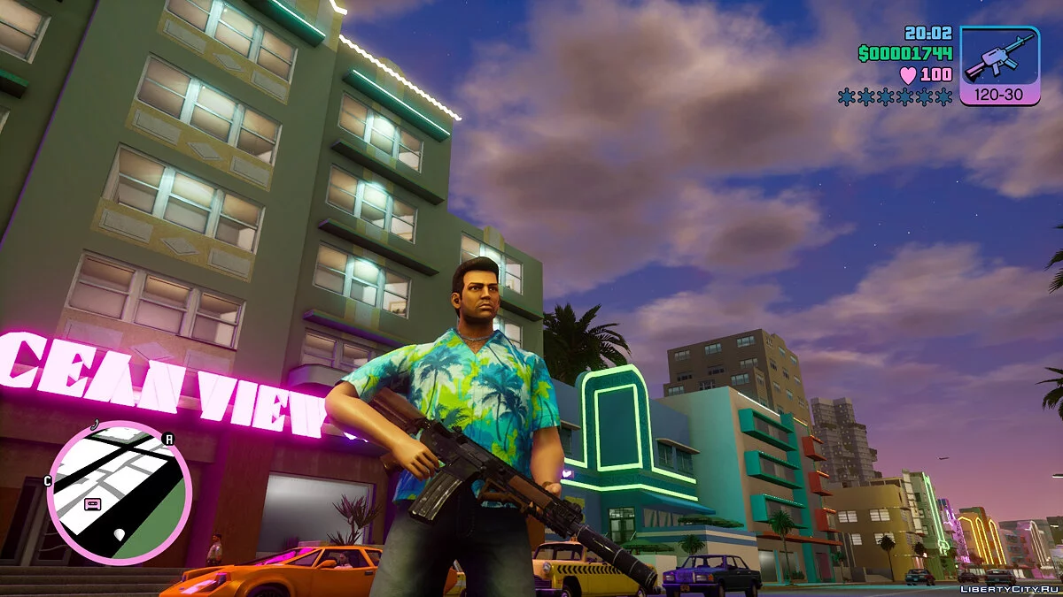 M29 Infantry Assault Rifle from Serious Sam 4 / GTA Vice City: The Definitive Edition