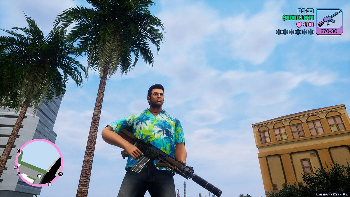 M29 Infantry Assault Rifle from Serious Sam 4 для GTA Vice City: The Definitive Edition - Картинка #2