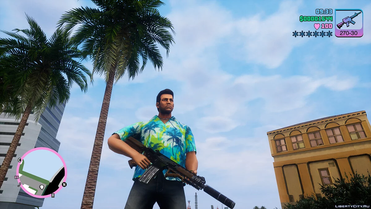 M29 Infantry Assault Rifle from Serious Sam 4 / GTA Vice City: The Definitive Edition