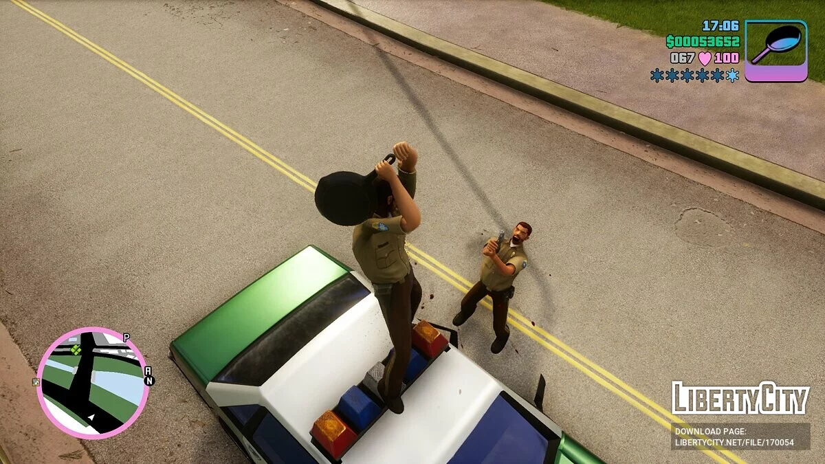 Сковорода из Team Fortress 2 / GTA Vice City: The Definitive Edition