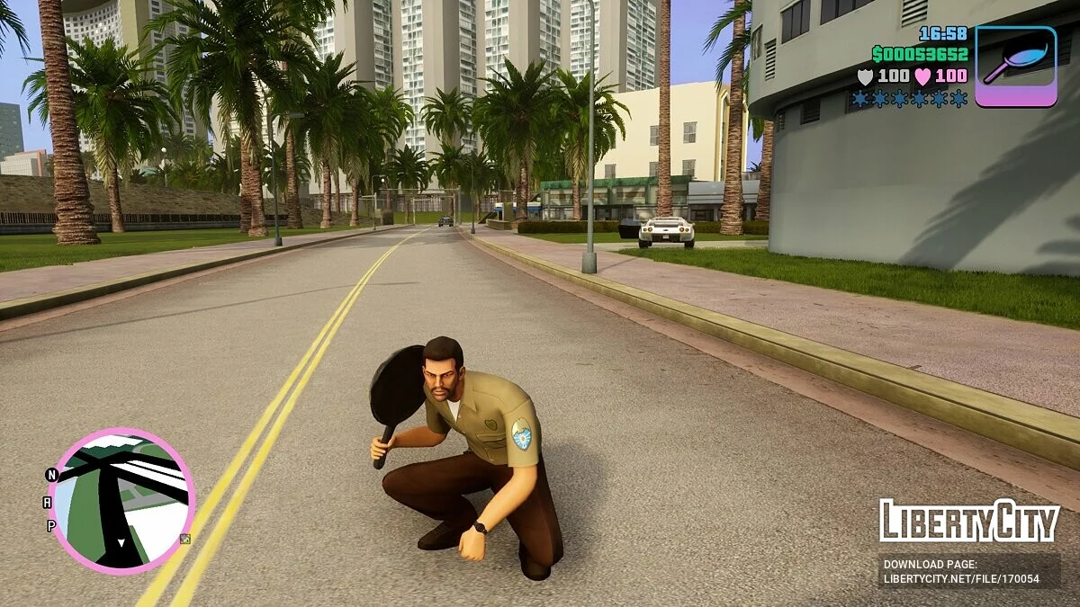 Сковорода из Team Fortress 2 / GTA Vice City: The Definitive Edition