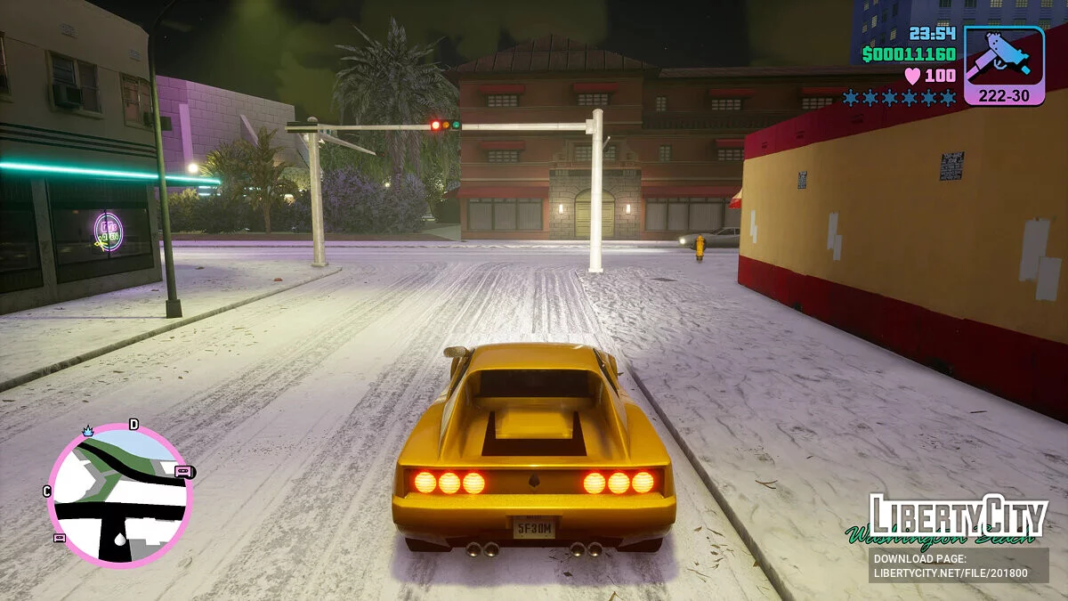 Зима в Вайс-Сити / GTA Vice City: The Definitive Edition