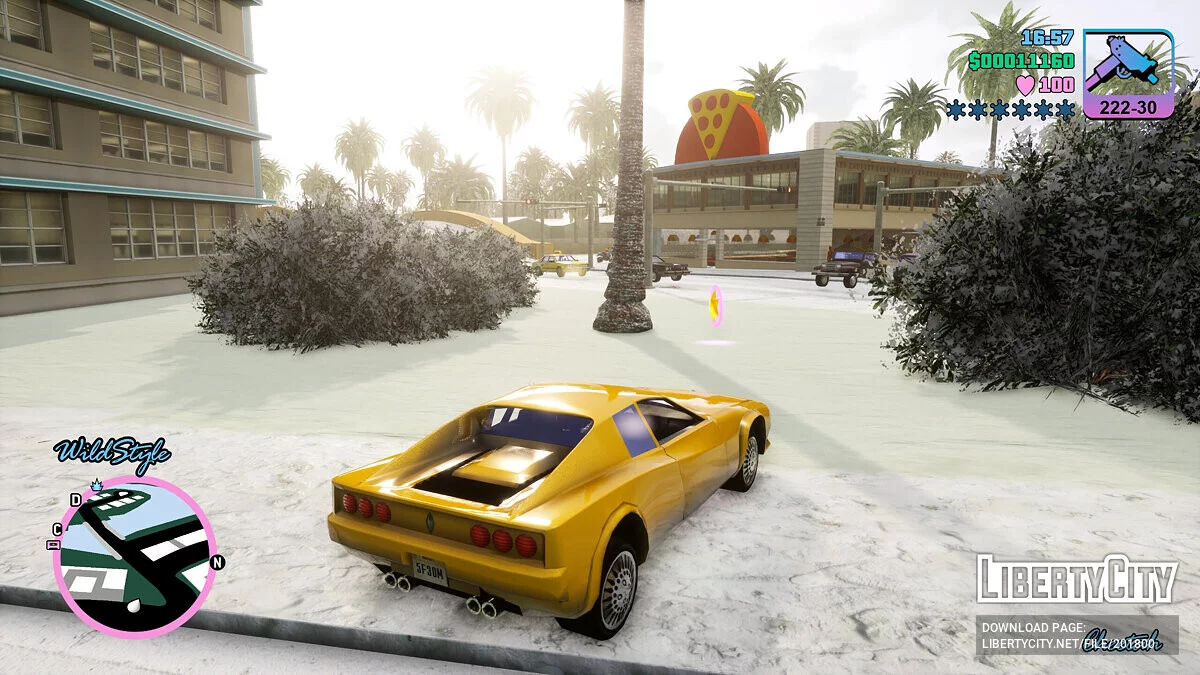 Зима в Вайс-Сити / GTA Vice City: The Definitive Edition