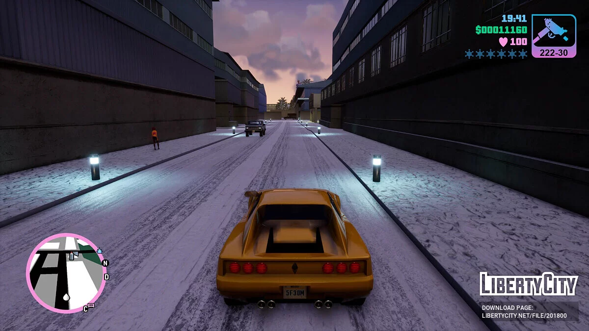Зима в Вайс-Сити / GTA Vice City: The Definitive Edition