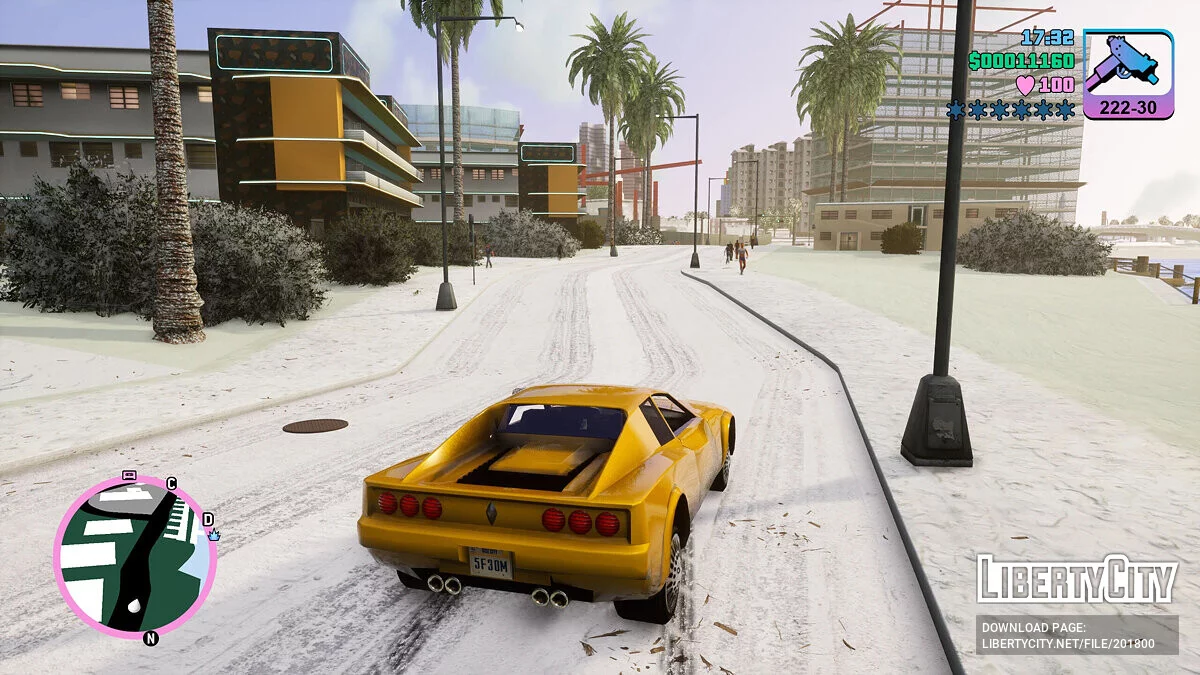 Зима в Вайс-Сити / GTA Vice City: The Definitive Edition