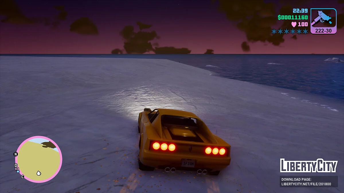 Зима в Вайс-Сити / GTA Vice City: The Definitive Edition