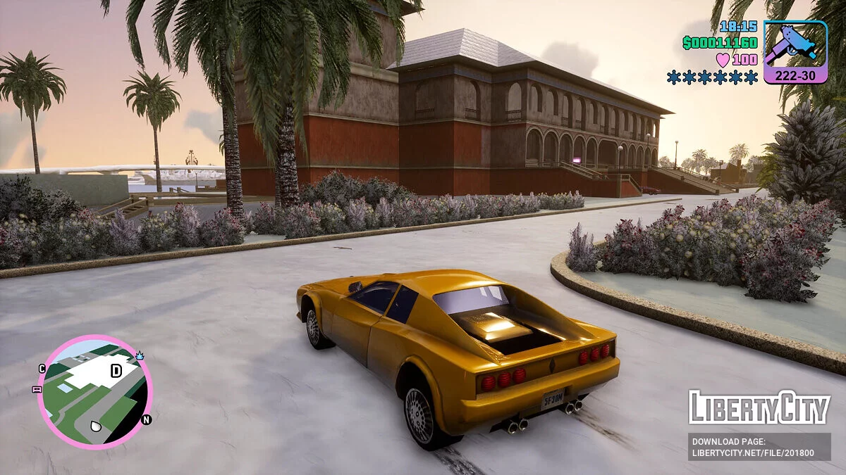 Зима в Вайс-Сити / GTA Vice City: The Definitive Edition