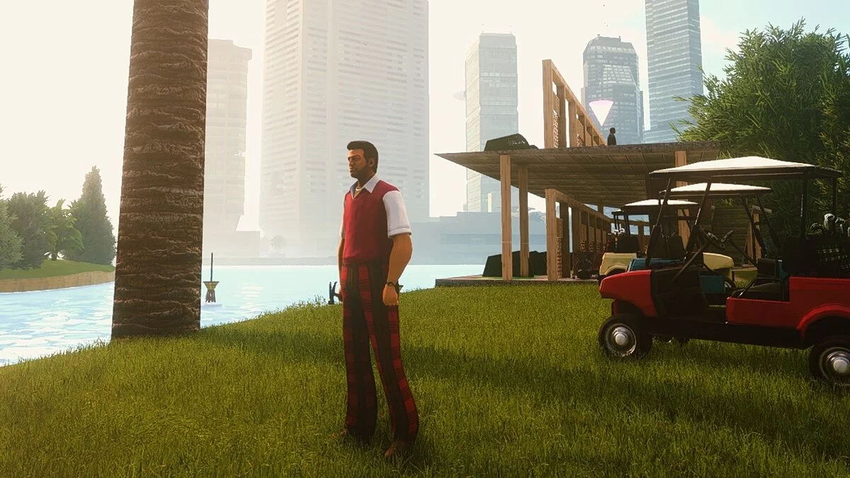 Улучшение цвета / GTA Vice City: The Definitive Edition