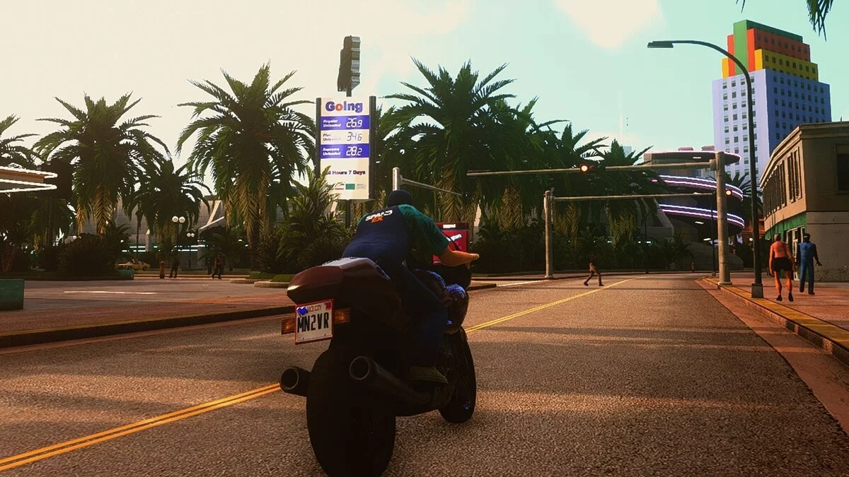 Улучшение цвета / GTA Vice City: The Definitive Edition