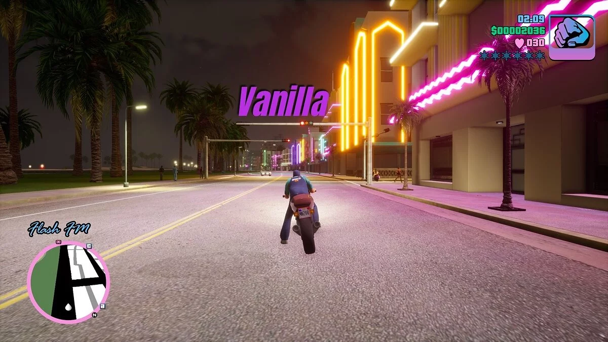 Улучшение цвета / GTA Vice City: The Definitive Edition