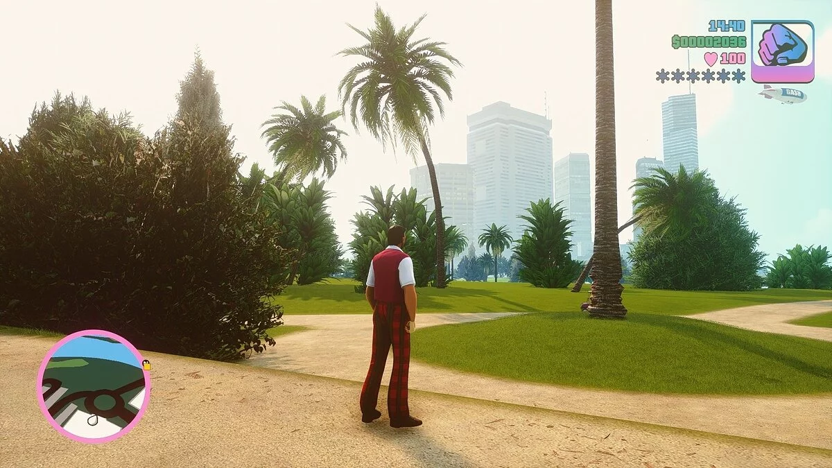 Улучшение цвета / GTA Vice City: The Definitive Edition