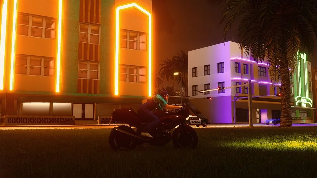 Улучшение цвета / GTA Vice City: The Definitive Edition