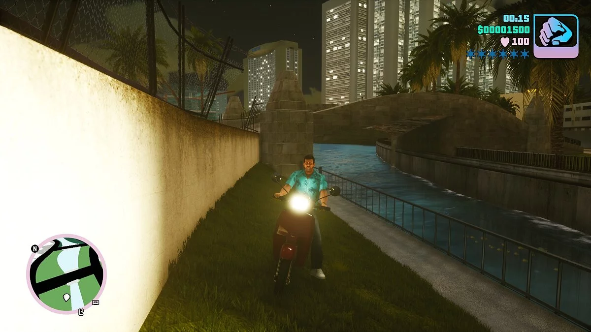 Улучшение цвета / GTA Vice City: The Definitive Edition