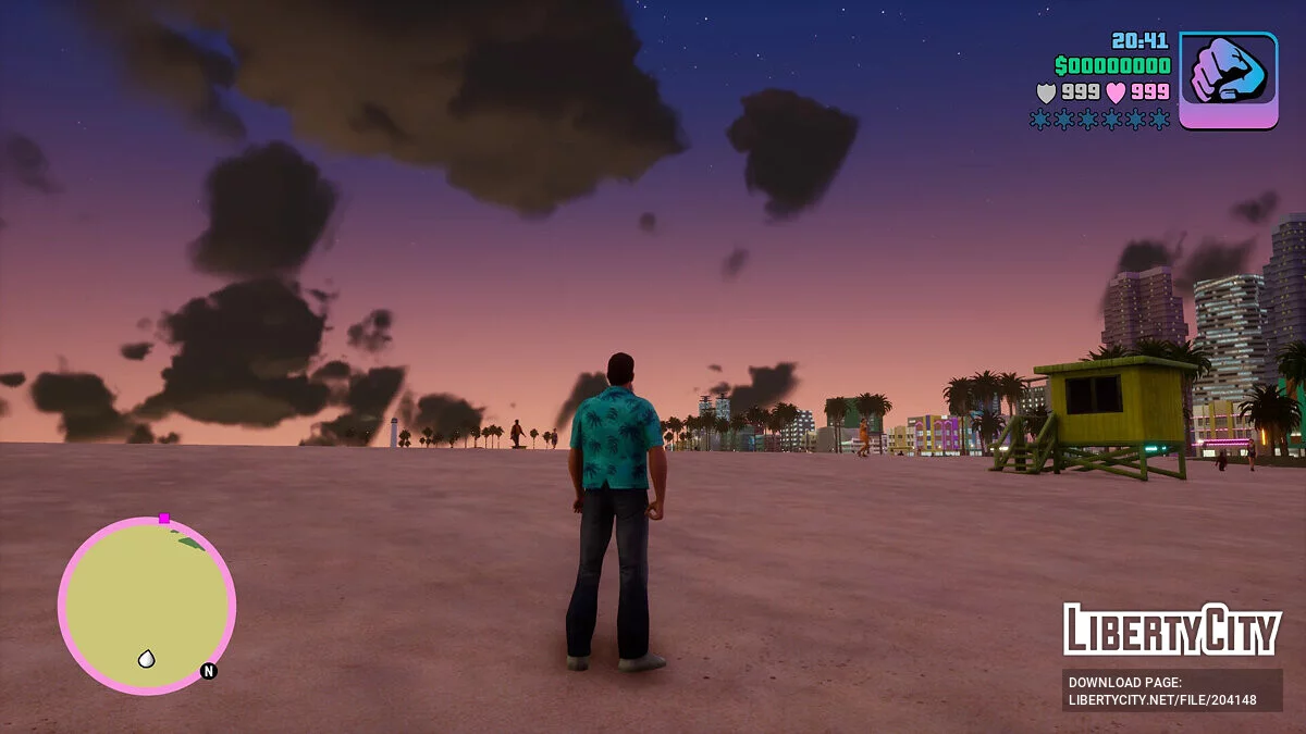 Реалистичный визуал / GTA Vice City: The Definitive Edition