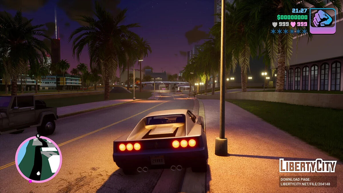 Реалистичный визуал / GTA Vice City: The Definitive Edition