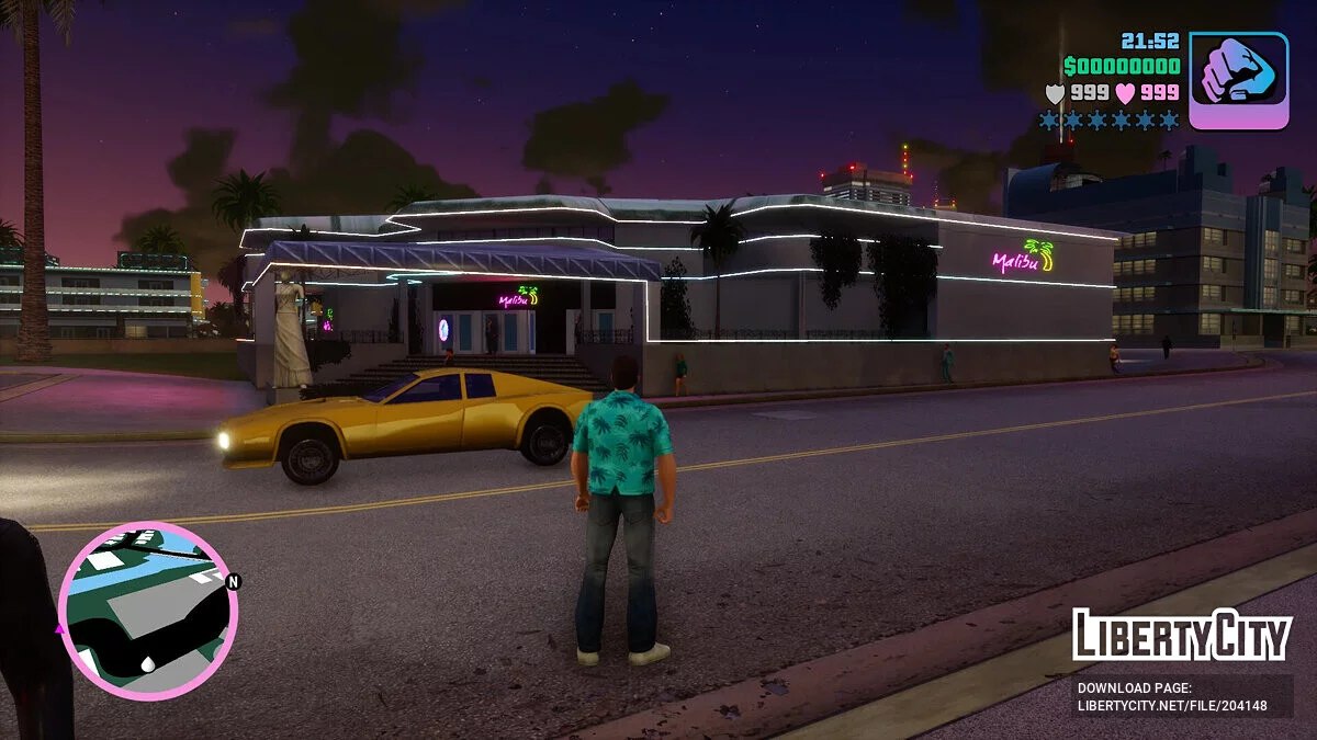 Реалистичный визуал / GTA Vice City: The Definitive Edition
