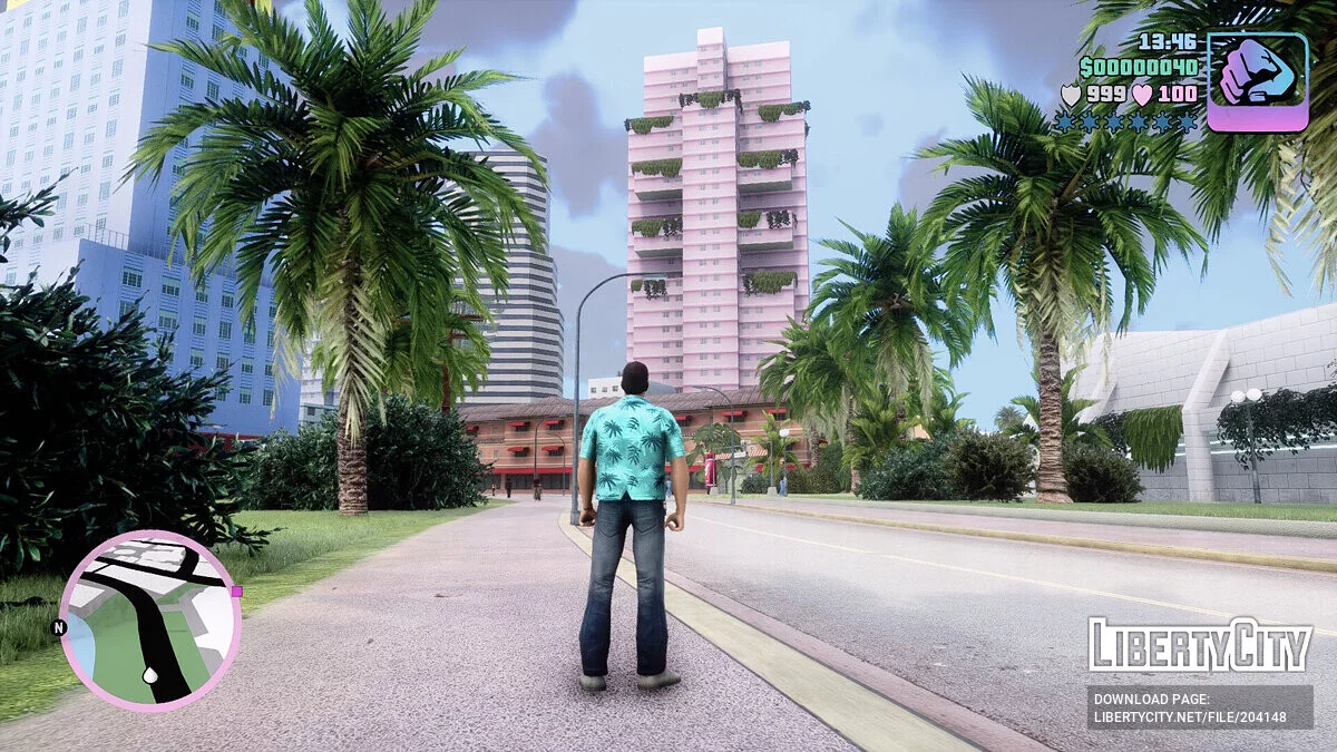 Реалистичный визуал / GTA Vice City: The Definitive Edition