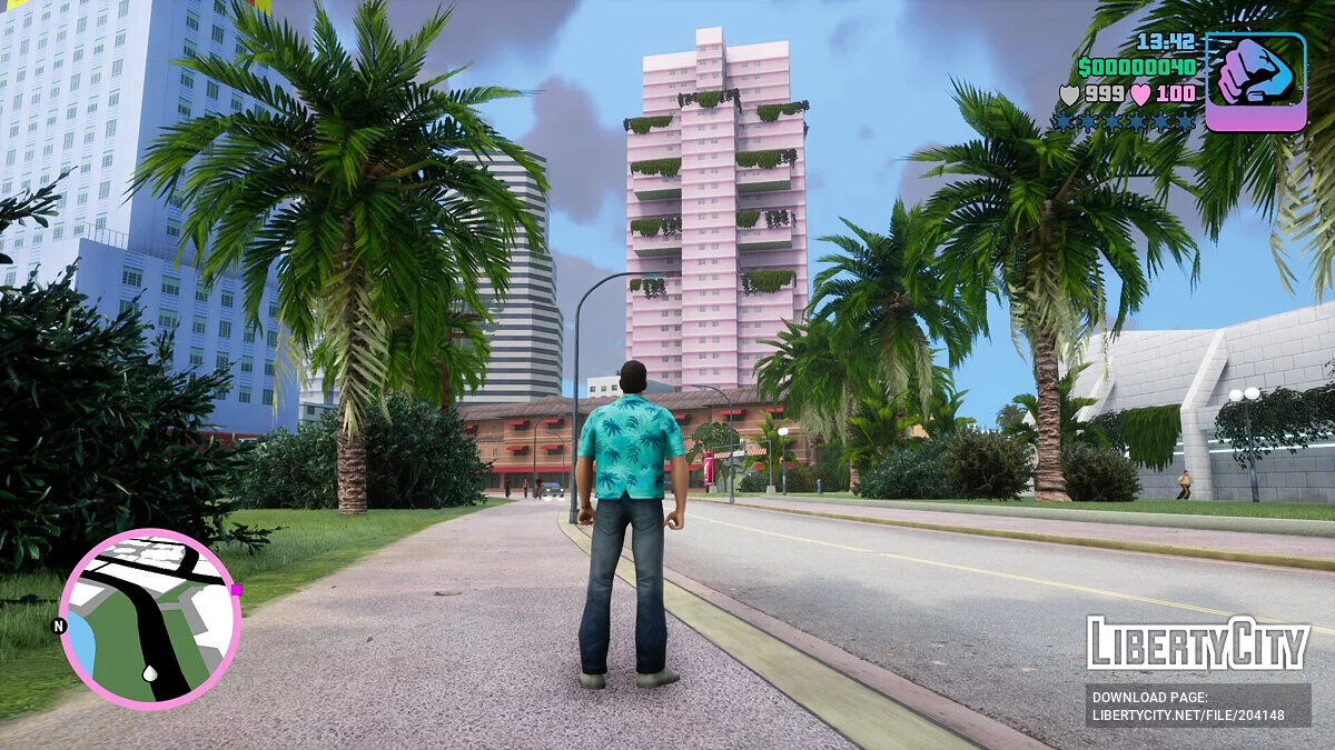 Реалистичный визуал / GTA Vice City: The Definitive Edition