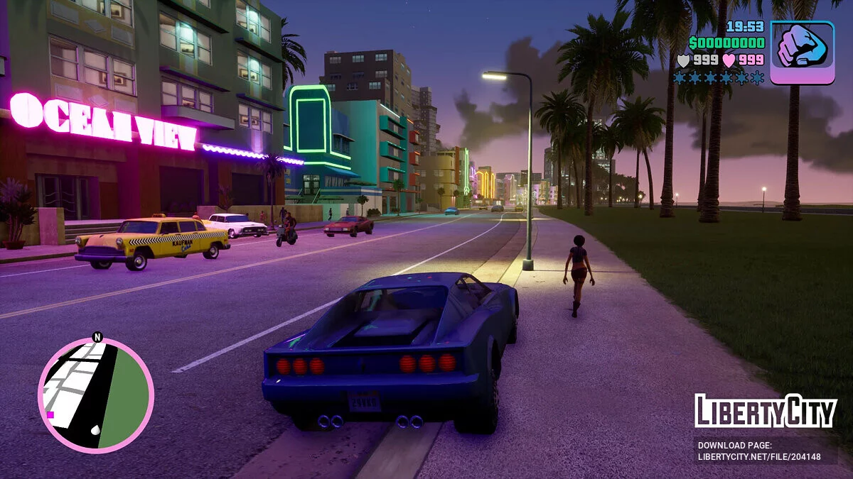 Реалистичный визуал / GTA Vice City: The Definitive Edition