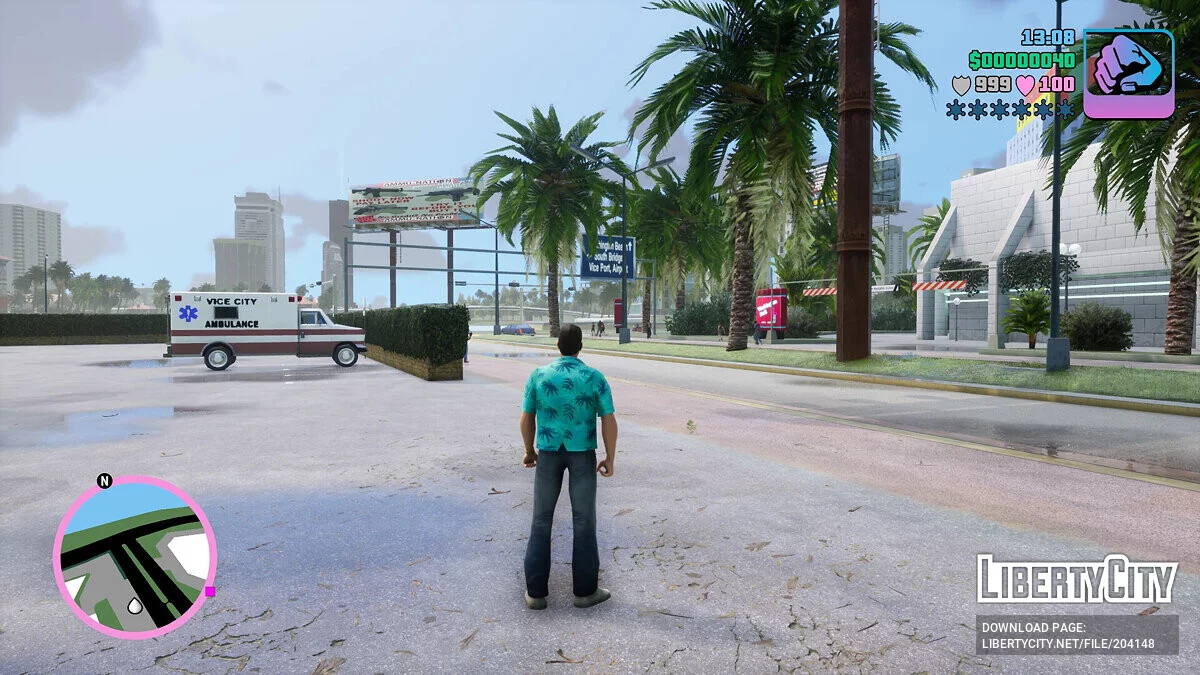 Реалистичный визуал / GTA Vice City: The Definitive Edition