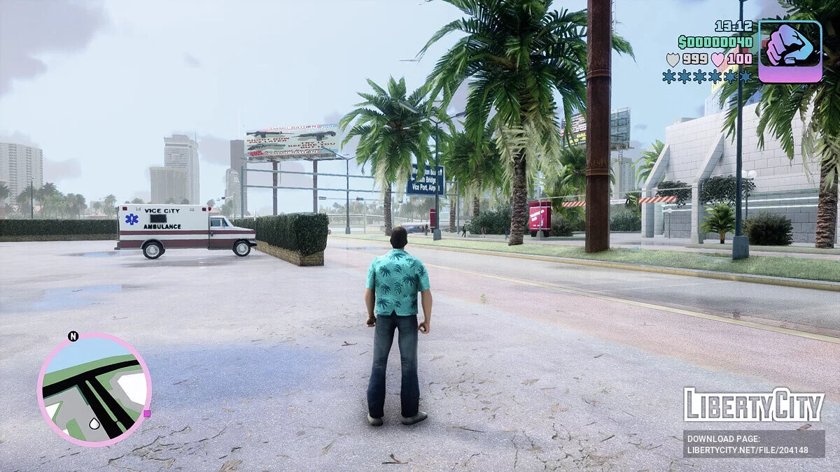 Реалистичный визуал / GTA Vice City: The Definitive Edition