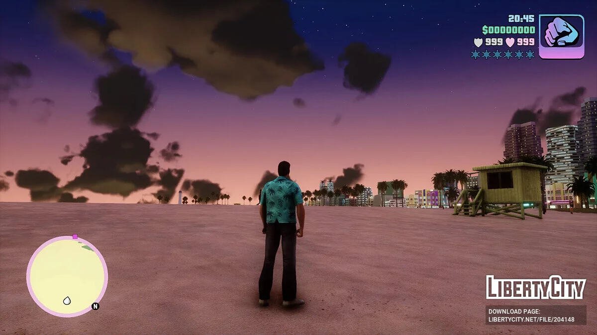 Реалистичный визуал / GTA Vice City: The Definitive Edition