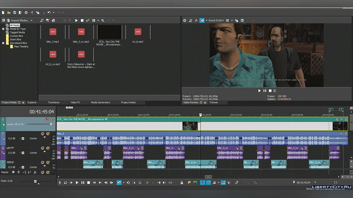 Обновленная русская озвучка от «Деревянной парочки» / GTA Vice City: The Definitive Edition