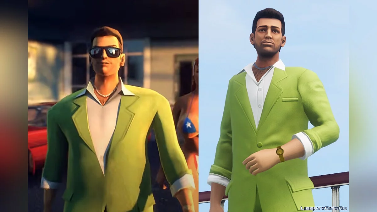 80s suits / GTA Vice City: The Definitive Edition