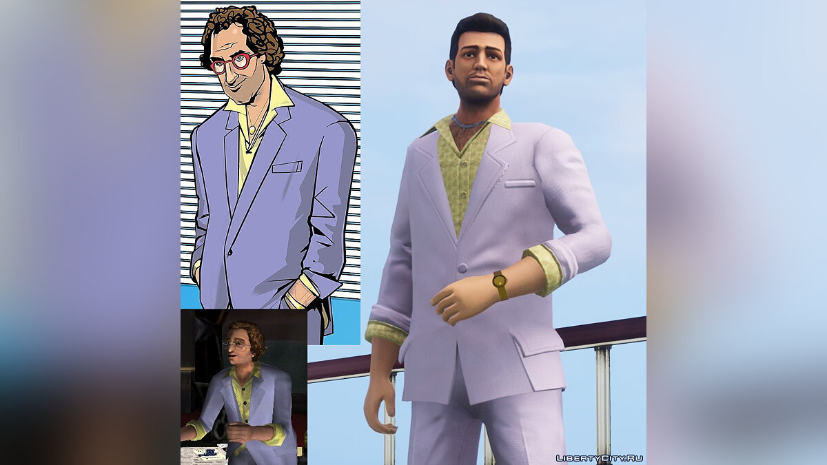 80s suits для GTA Vice City: The Definitive Edition - Картинка #4