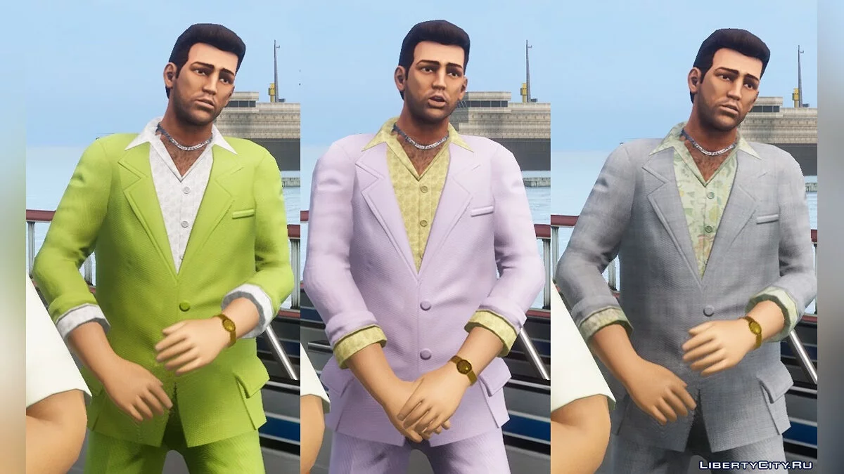 80s suits / GTA Vice City: The Definitive Edition