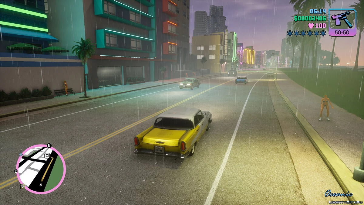 Icons from Saints Row The Third Remastered / GTA Vice City: The Definitive Edition