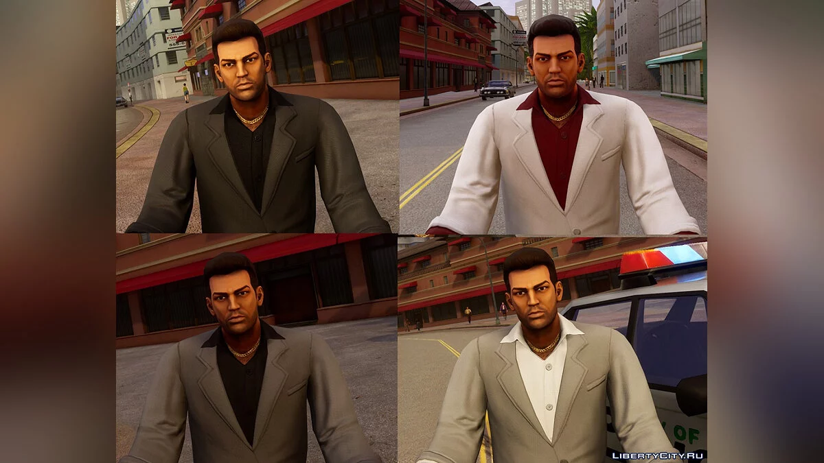 Костюмы из «Лица со шрамом» / GTA Vice City: The Definitive Edition