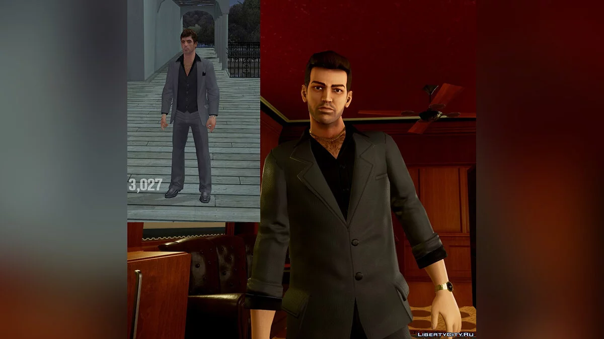 Костюмы из «Лица со шрамом» / GTA Vice City: The Definitive Edition